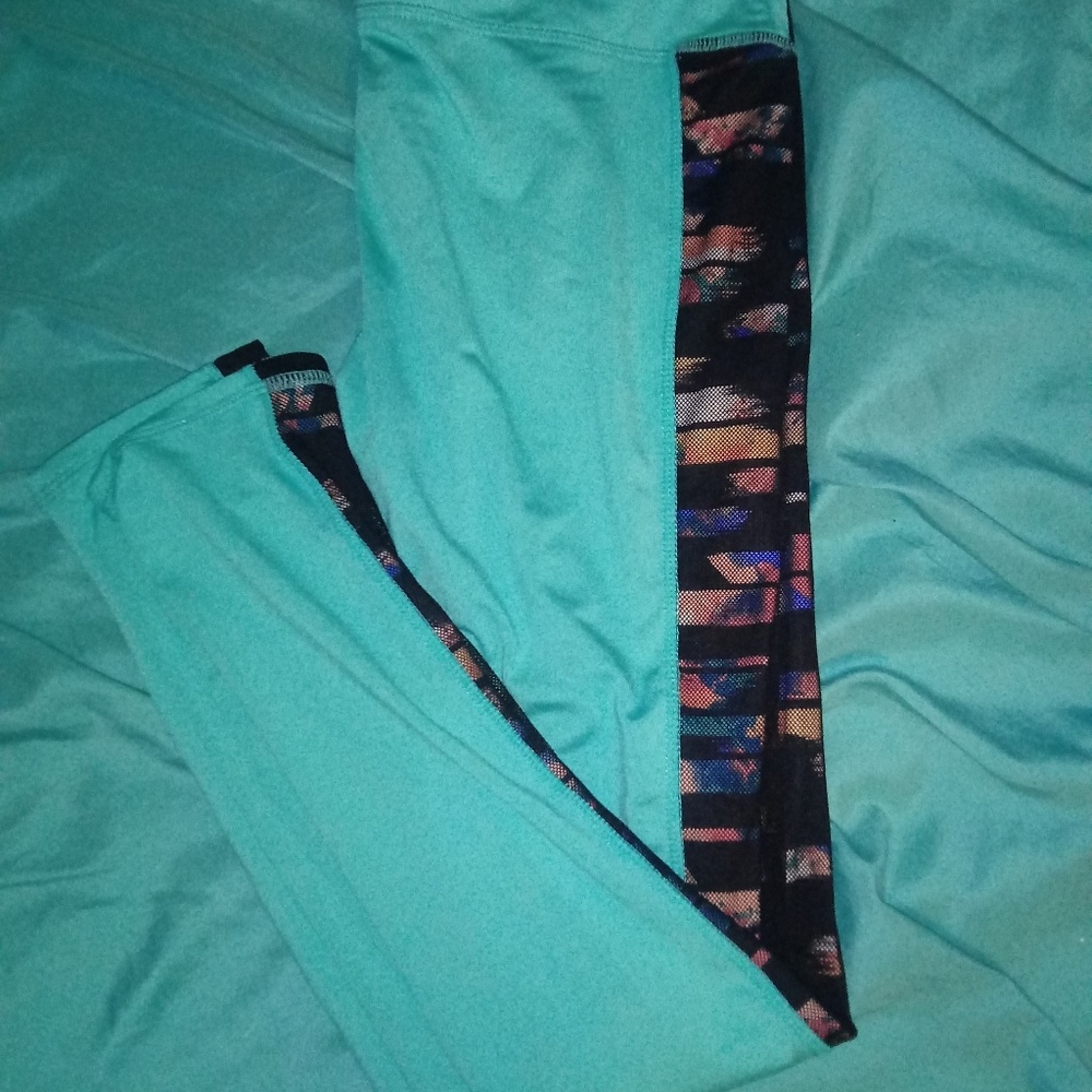 Blue/Mint Everlast Leggings